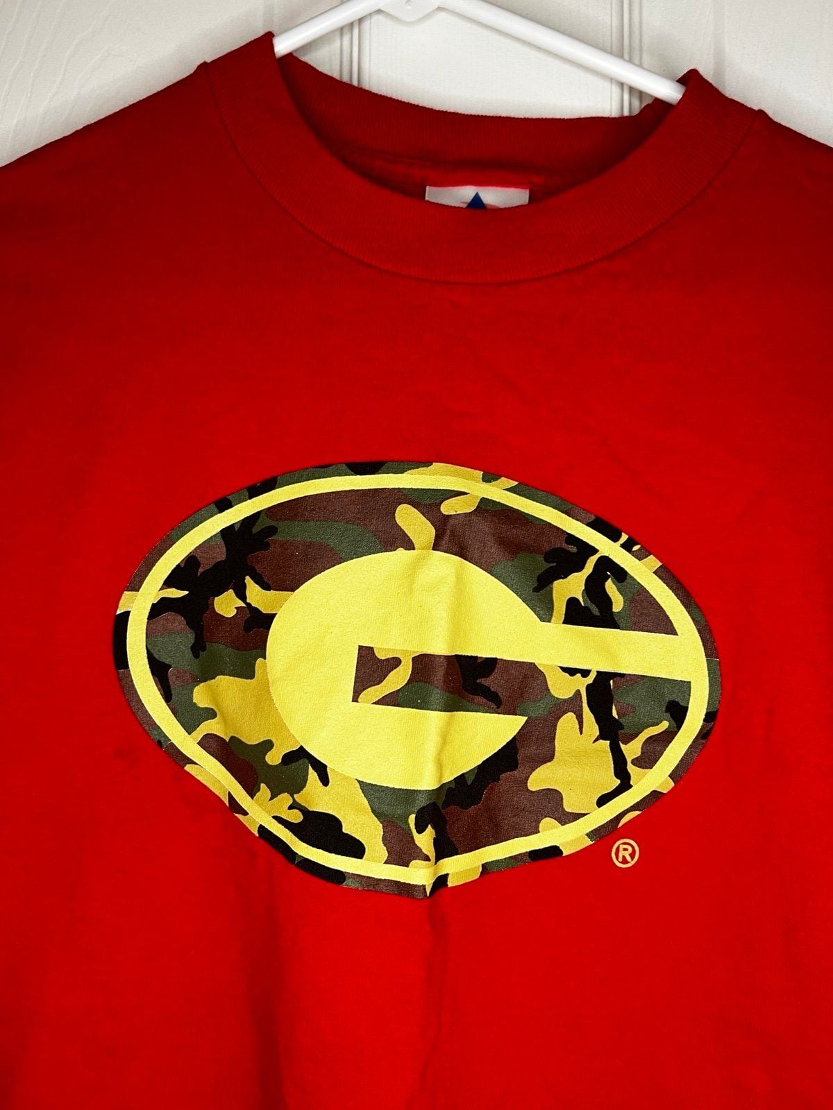 M Long Sleeve red T-shirt with camouflage G 3