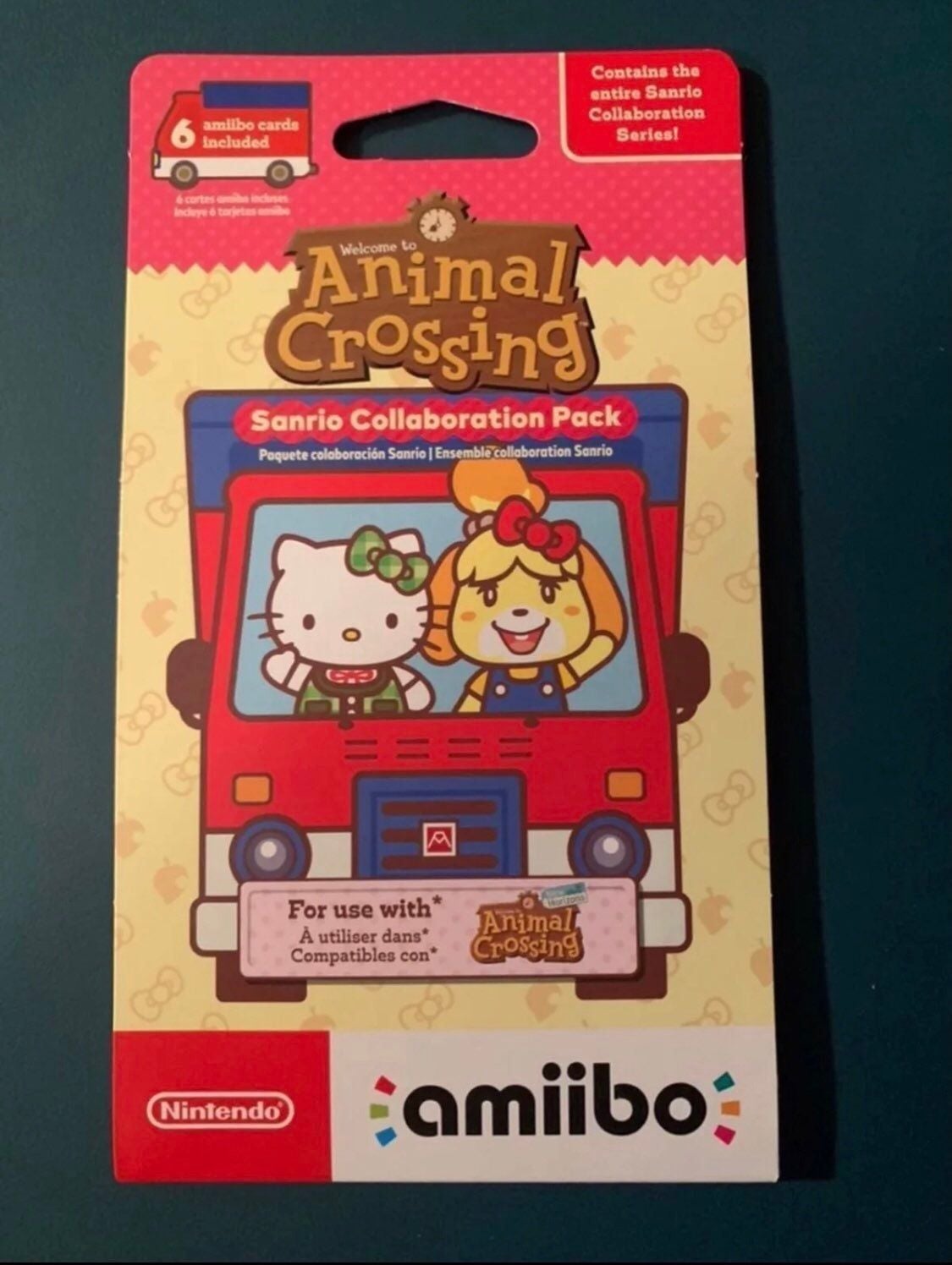 Animal crossing sanrio amiibo pack 1