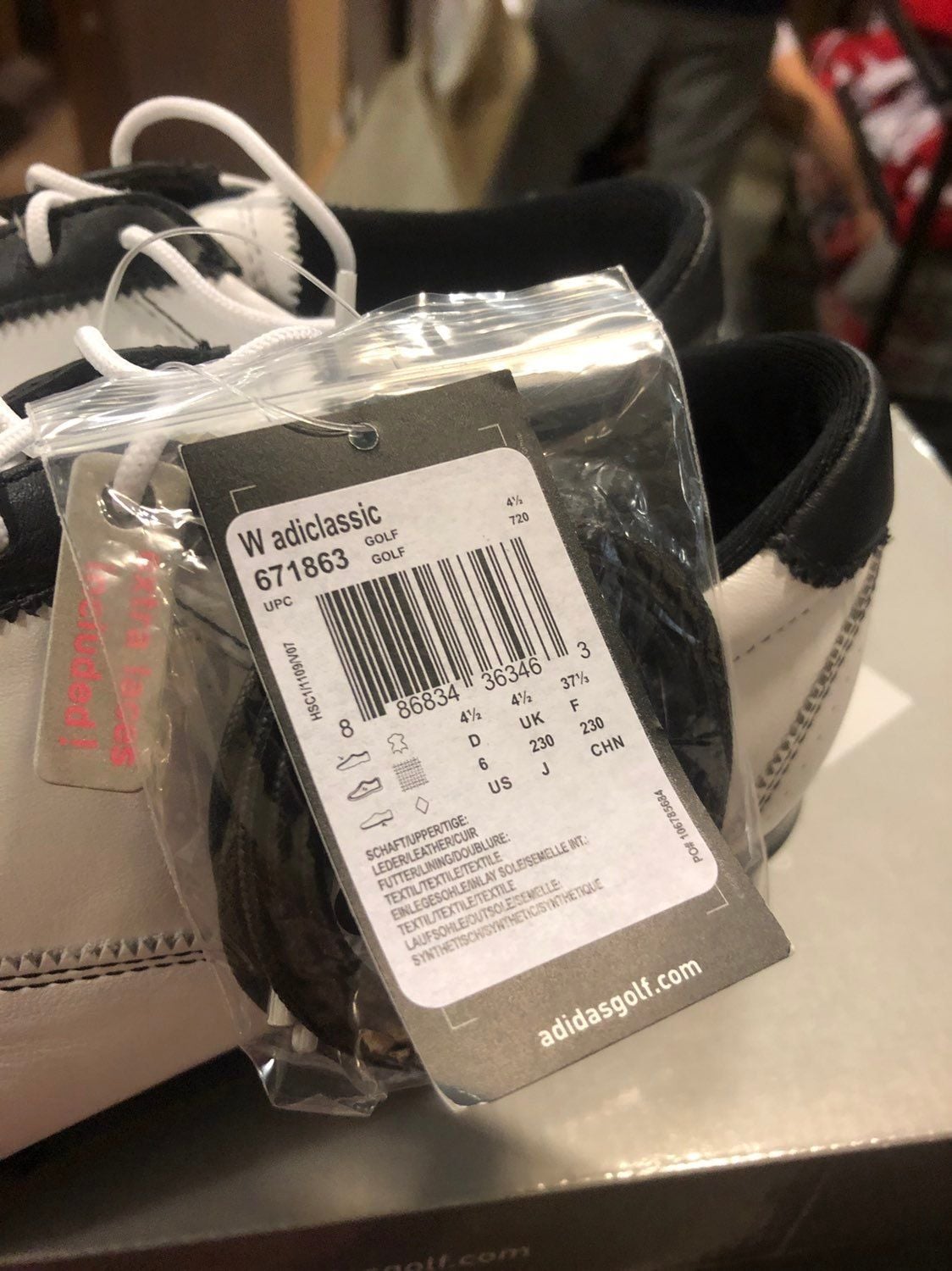 Adidas womens golf shoes 8