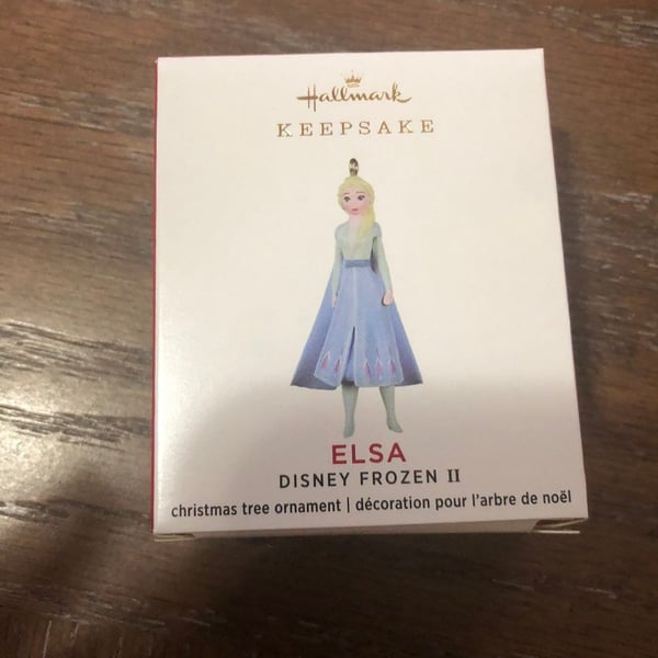 Hallmark elsa ornament