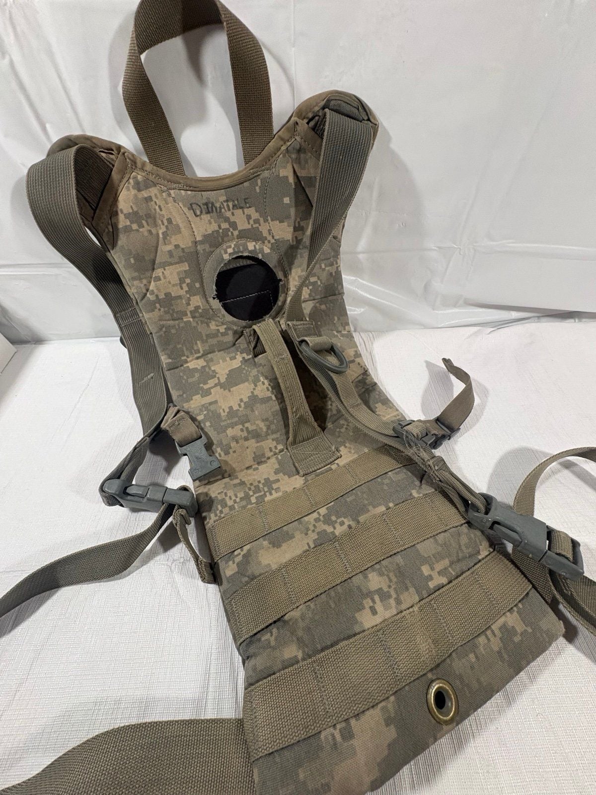 US Army ACU Hydration Carrier Backpack – Military MOLLE Camo Water Bladder Pack 7