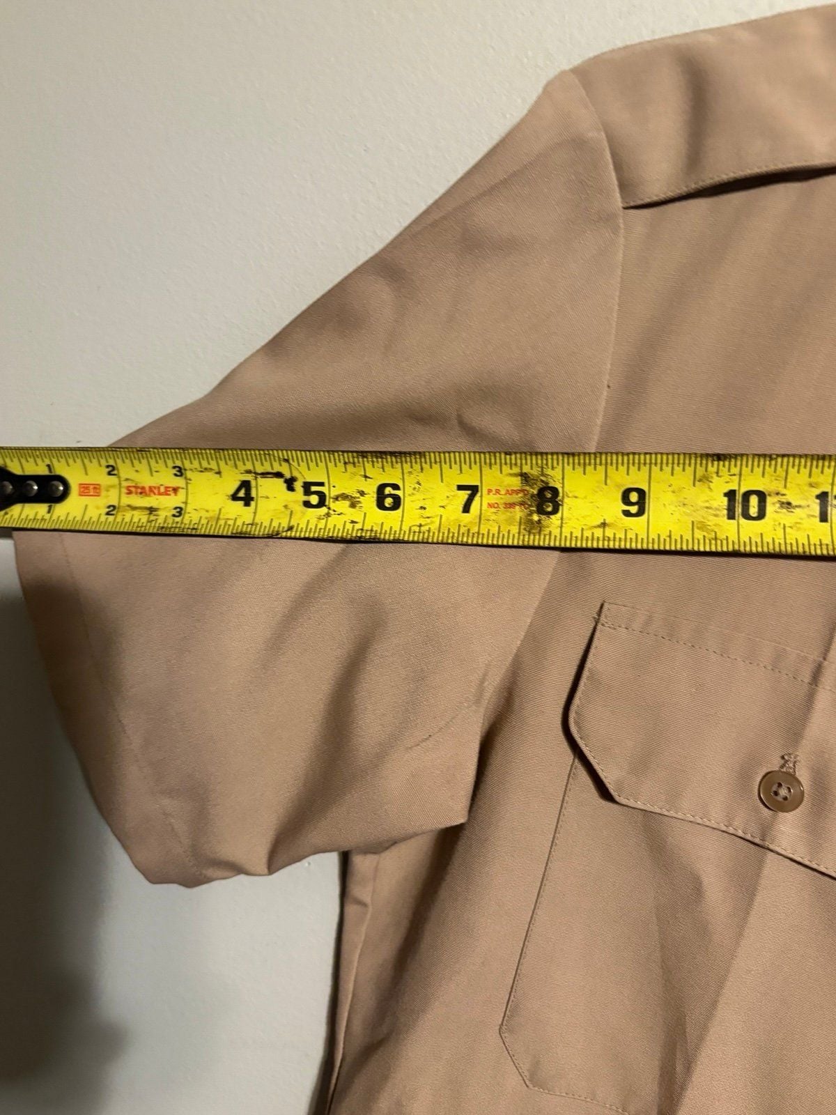 Creighton Military-Style Uniform Shirt & Pants – Khaki – Size Small (14–14½) 4