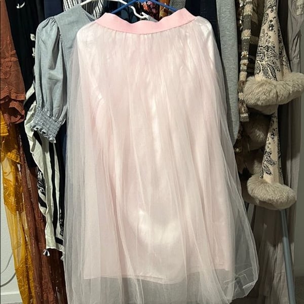 Elegant Pink Maxi Skirt