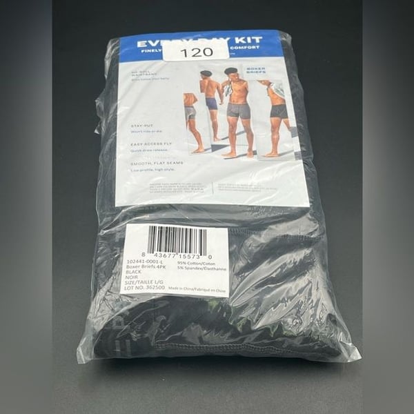 Pair Of Thieves Black Boxers Size L