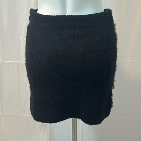 That’s A Awful Lot Of Cough Syrup Black Mohair Skirt 10
