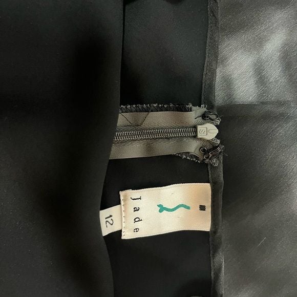Jade Black and Grey Sheer Mini Dress 4