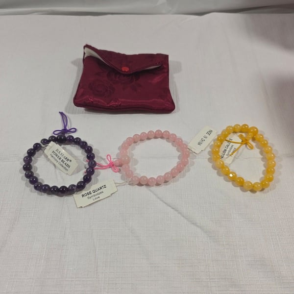 D.S. Starr Power Beads Harmony Collection bracelets