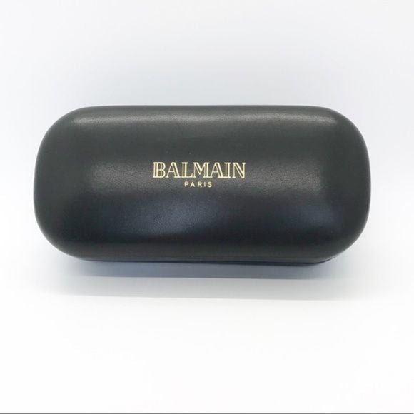 Balmain Round, Half-Rimmed Metal Sunglasses, NWT 2