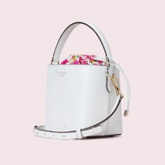 Kate Spade Pippa Small White Bucket Bag, NWT 4
