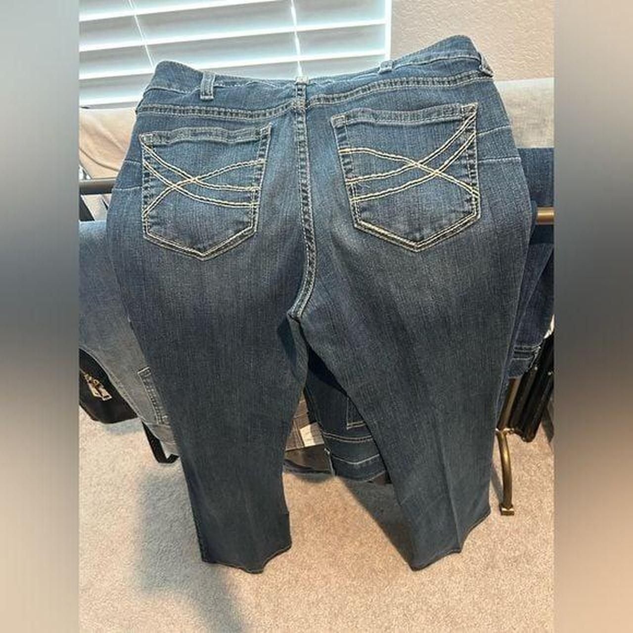 Ariat Women's Dark Wash Re-al Bootcut Western Jeans 7