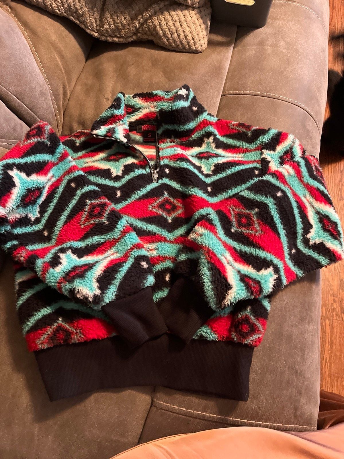 fleece pullover 1