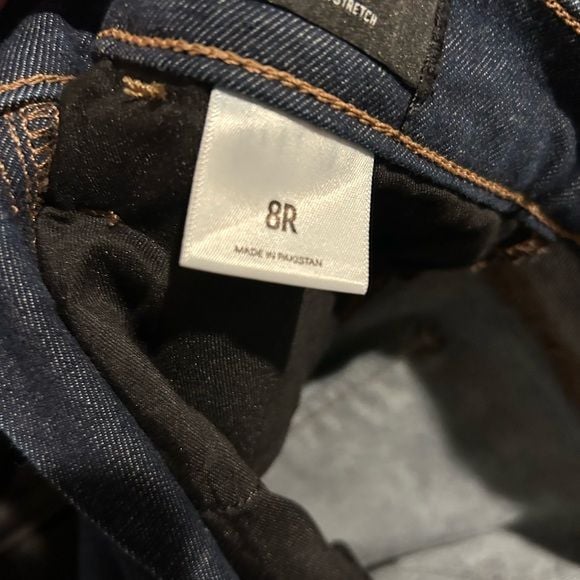 Express Women's Dark Blue High Rise Jeans 5