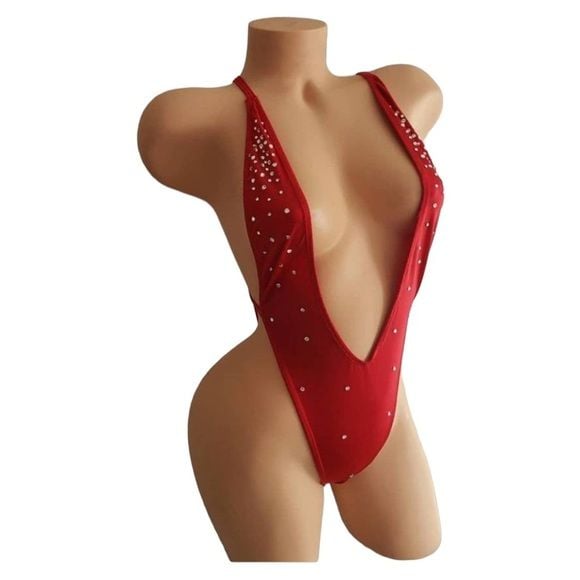 Exotic dance/ stripper one piece 1