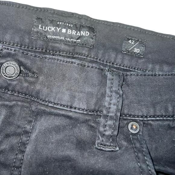 Men's Lucky Brand Black Jeans Size 42/30 4
