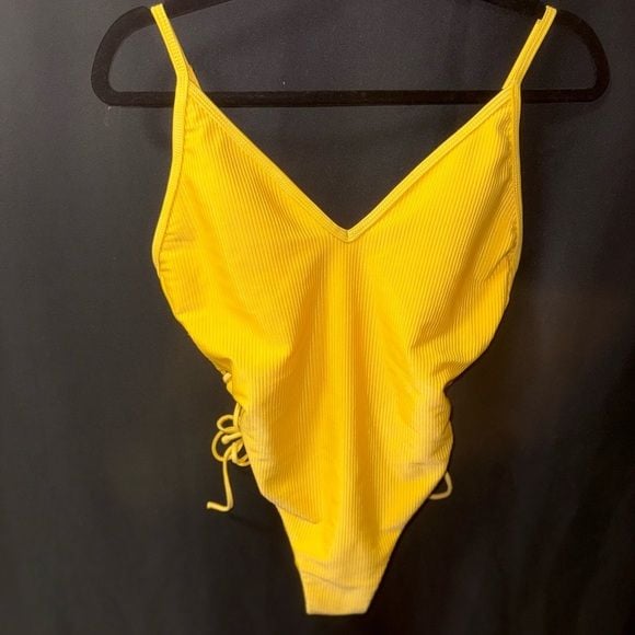 La Hearts Sunny Yellow Swimsuit 1