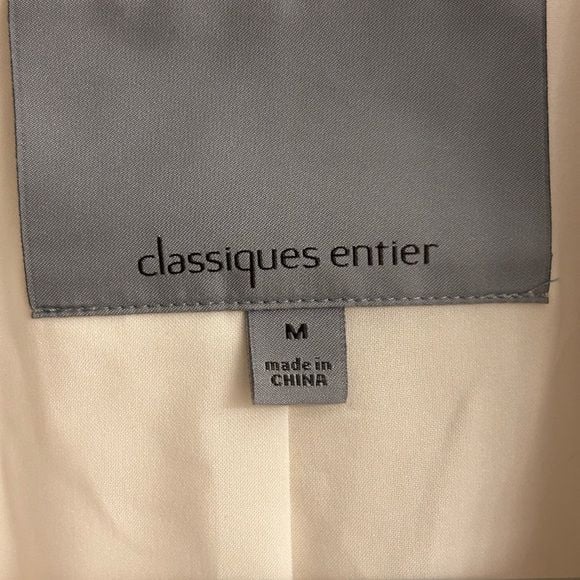 Classiques Entier Cream Women's Blazer Coat Size M 4