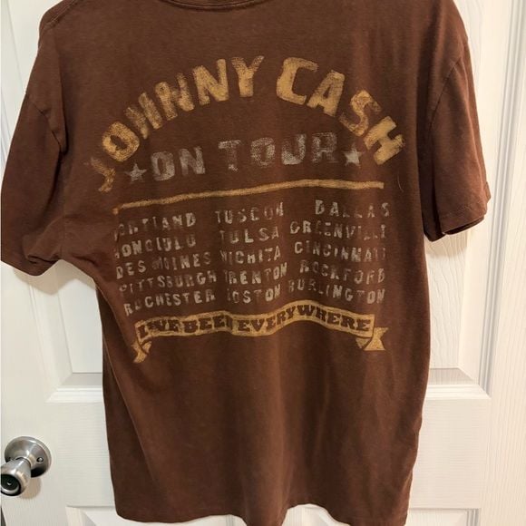 Ash Brown Cash Signature Tee 4