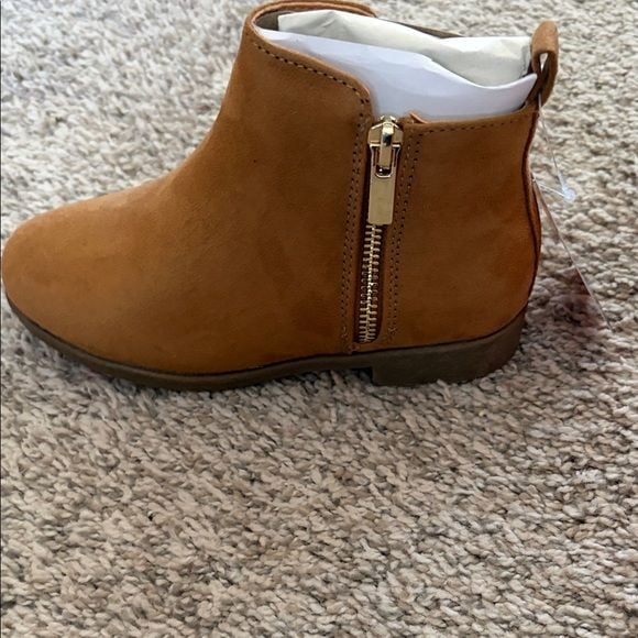 Tan Kids Boots 3