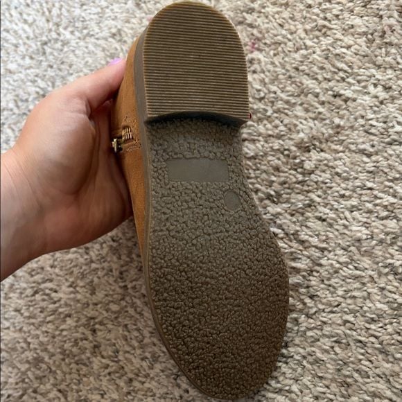 Tan Kids Boots 5