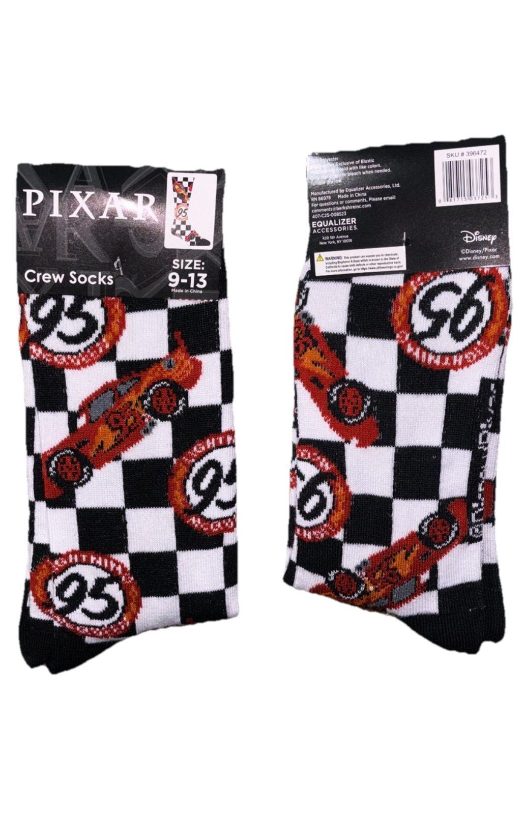 Odd Sox Pixar Crazy Socks Mens 9-13 Crew Socks Novelty Gift Gag Funny 1