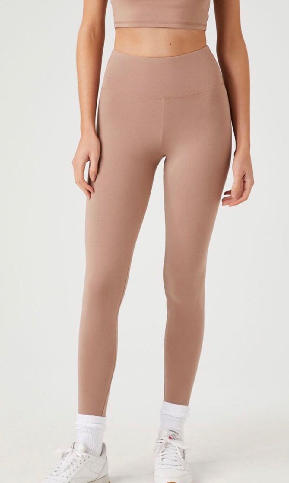 Forever 21 Active High Rise Leggins Nude - XS 2