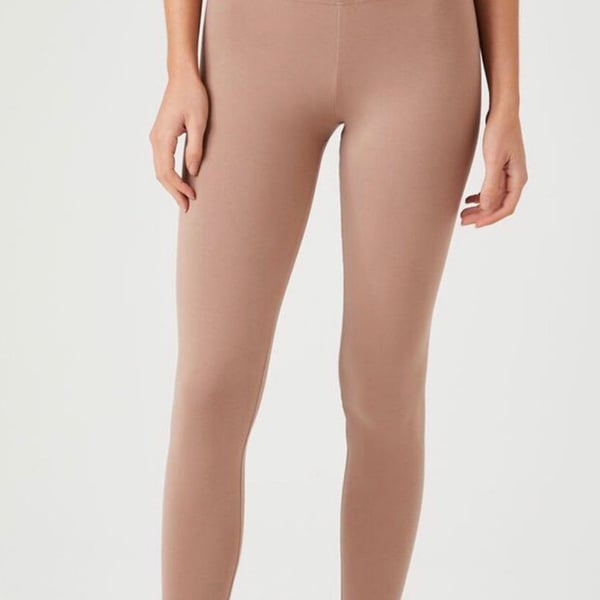 Forever 21 Active High Rise Leggins Nude - XS