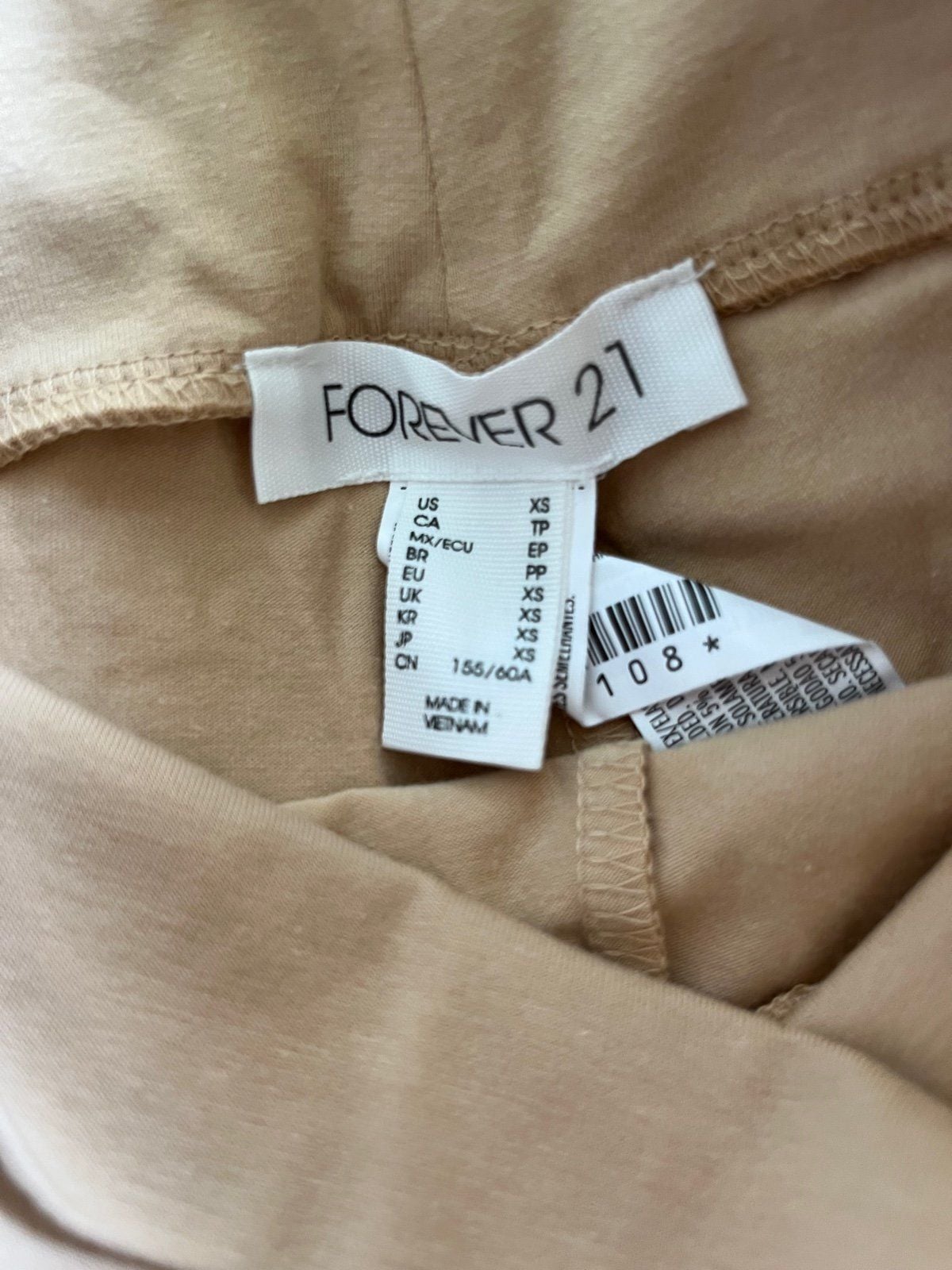 Forever 21 Active High Rise Leggins Nude - XS 5
