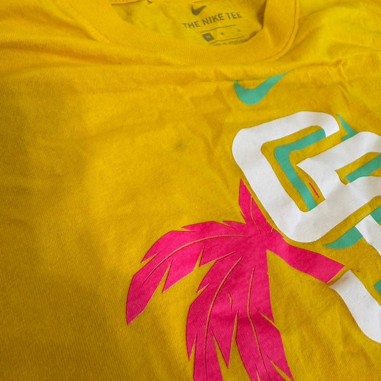 Nike San Diego Padres City Connect Graphic Tee, Yellow, Size M 3