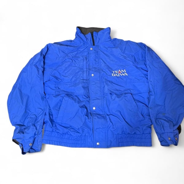 Vintage Team Daiwa Blue Snow Windbreaker Outdoor Jacket
