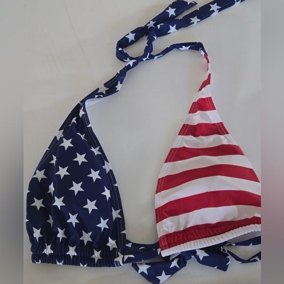Bikini Red White and Blue Stars & Stripes American 2