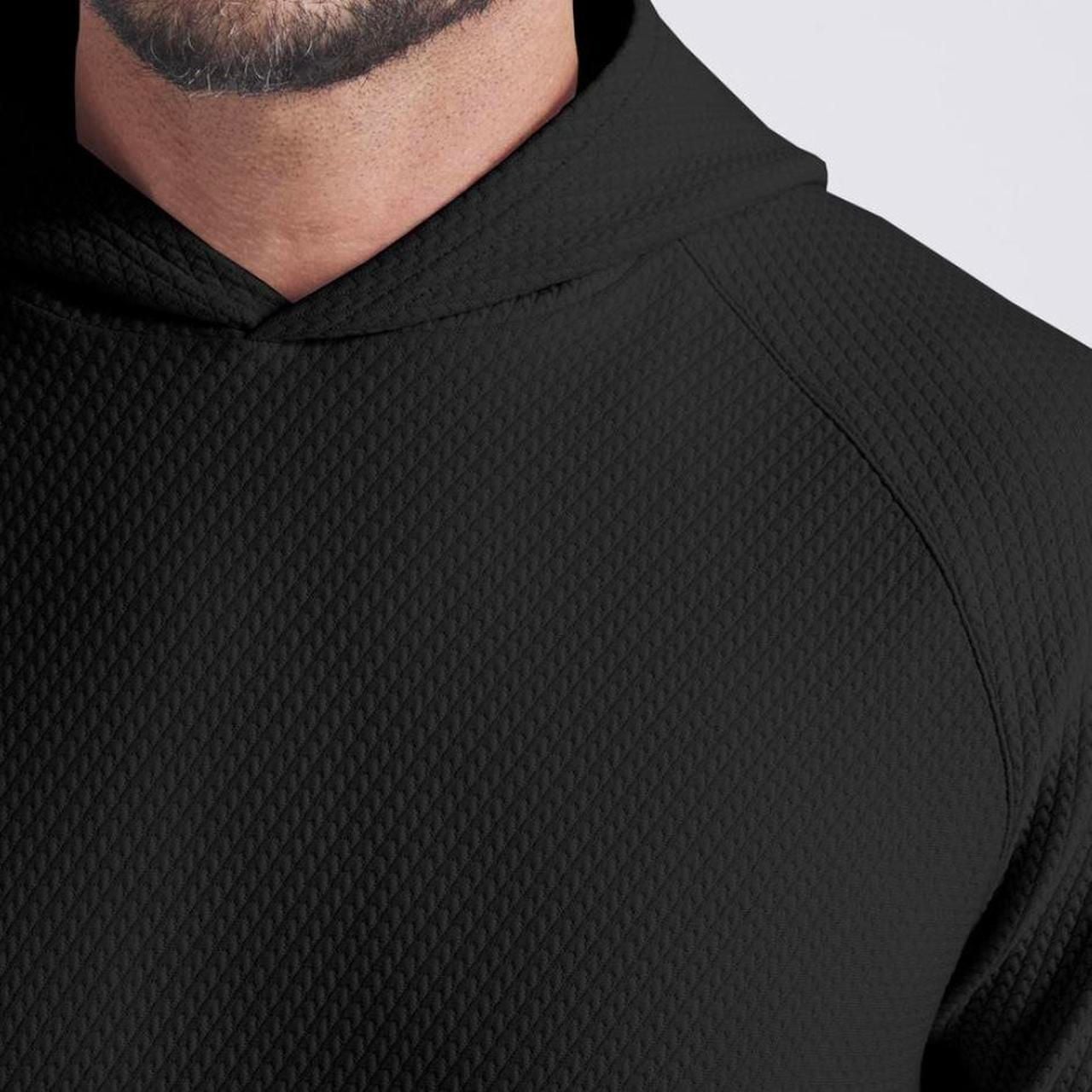 NWT Puma Boulder 2.0 Golf Hoodie, Black Textured Active Pullover, Men's L 5