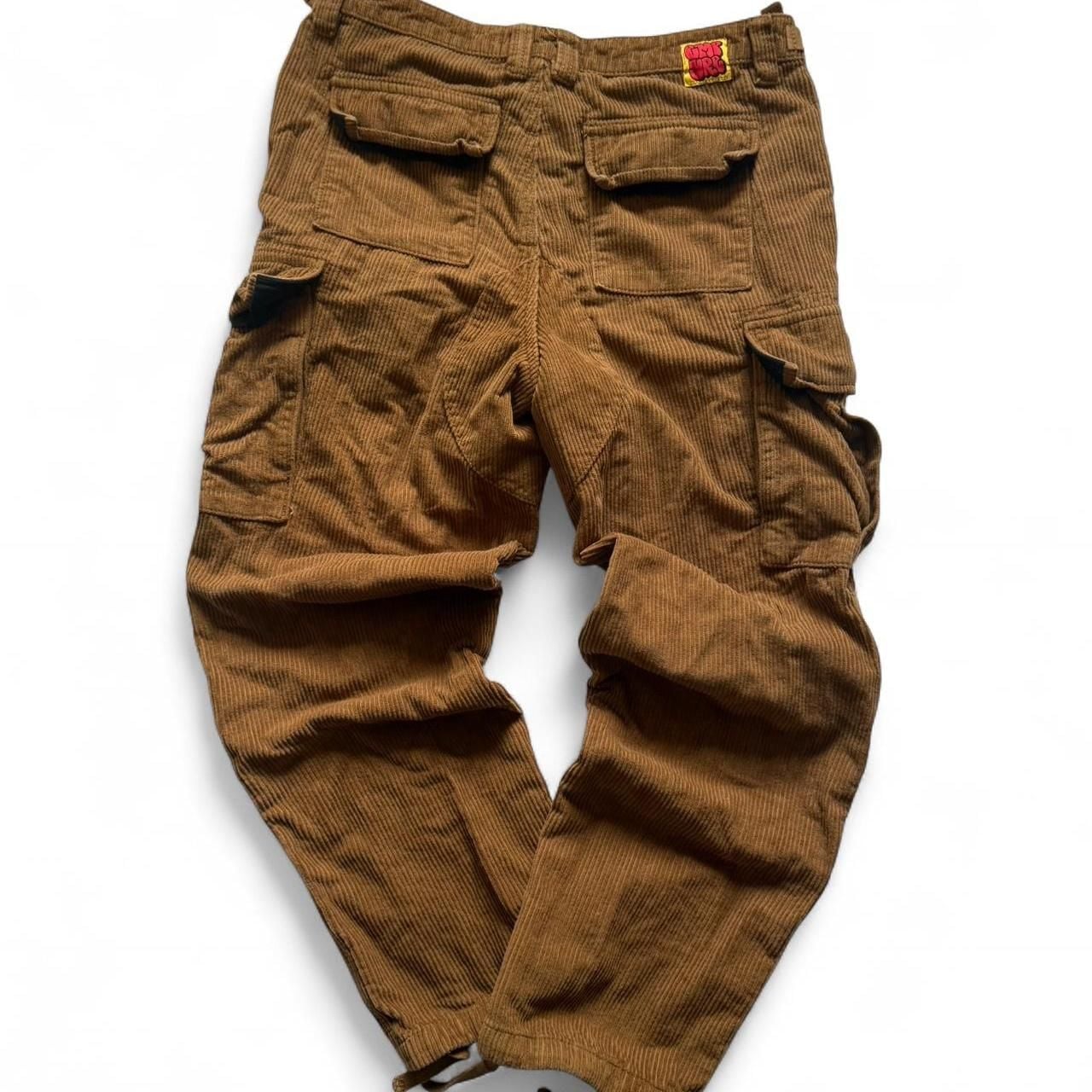 Empyre Brown Corduroy Cargo Pants - Mens Size 30 Skater Cords 2