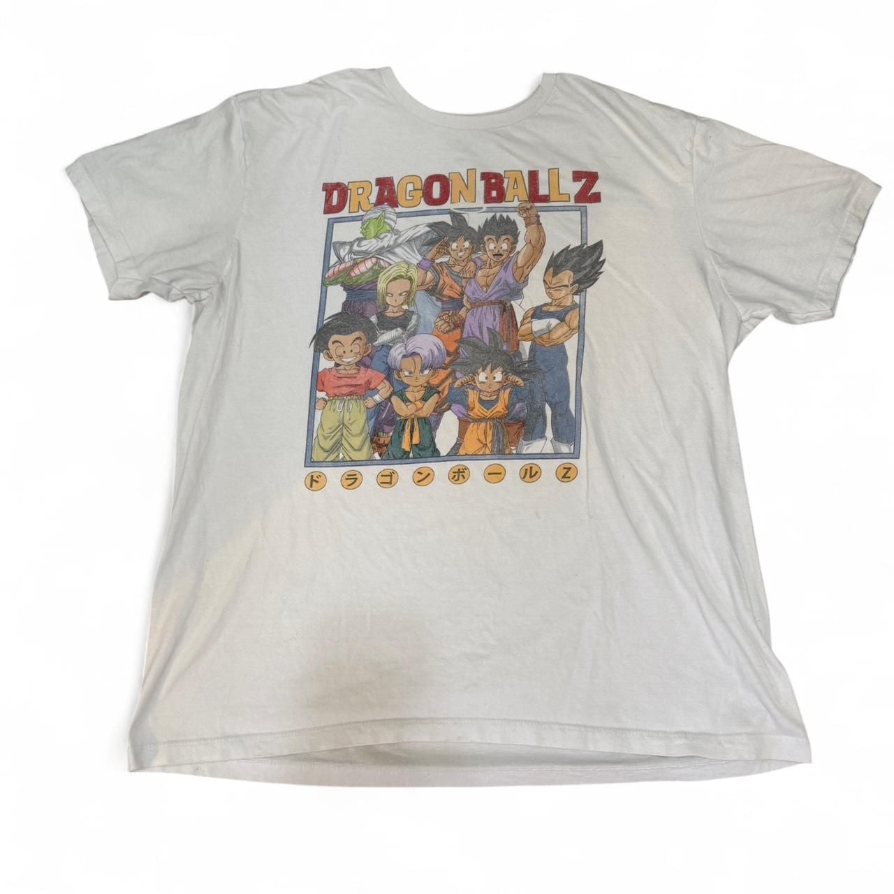 Dragon Ball Z Graphic T-Shirt, Goku & Z Fighters Anime Tee, Size XL 2