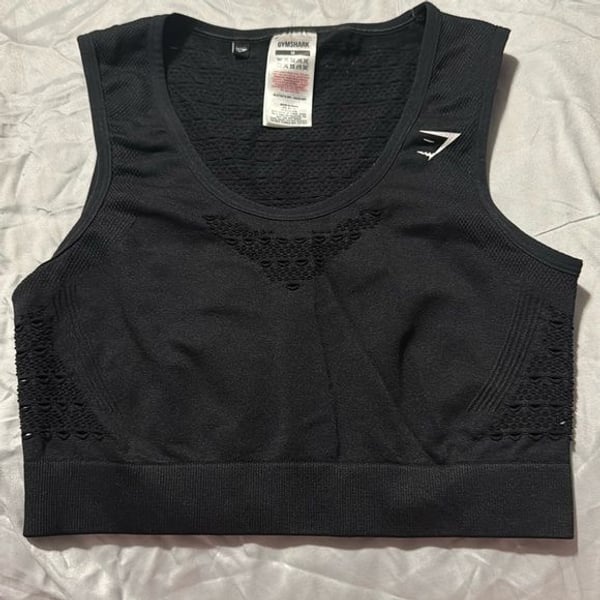 *Gymshark black bra size M