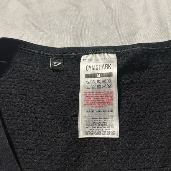 *Gymshark black bra size M 3