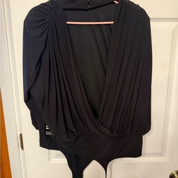 *Express Black Women's Bodysuit 4