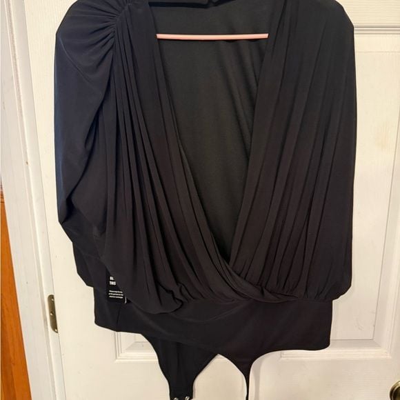 *Express Black Women's Bodysuit 5