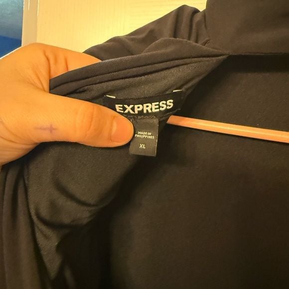 *Express Black Women's Bodysuit 7