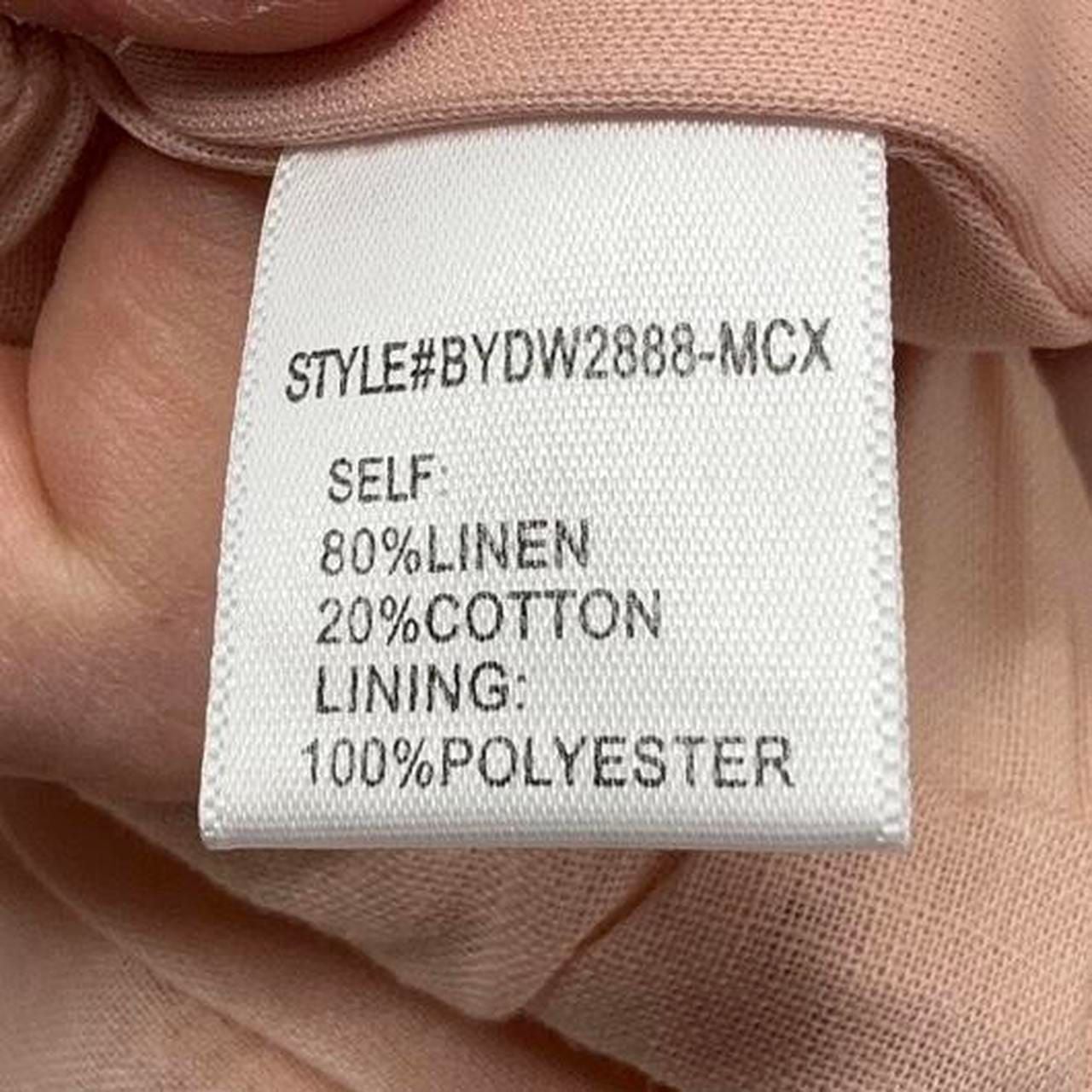 Dee Elly Pink Linen Shorts 9