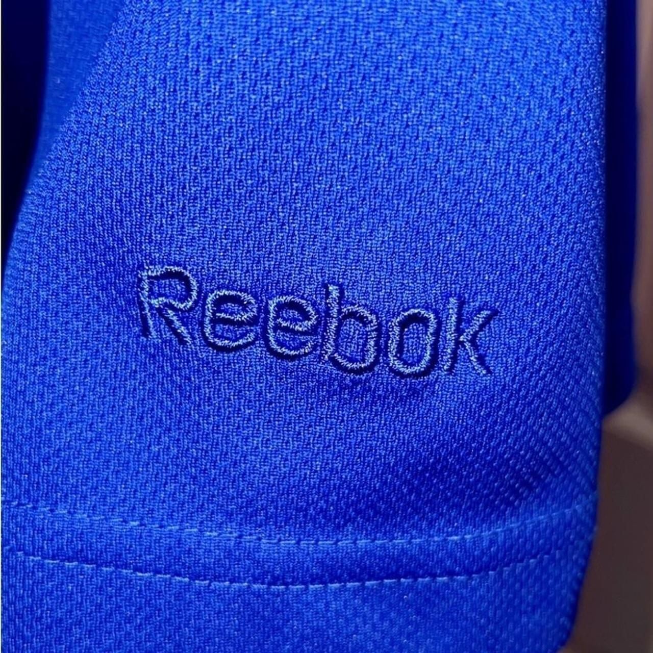 Reebok Blue Performance Polo Shirt 3