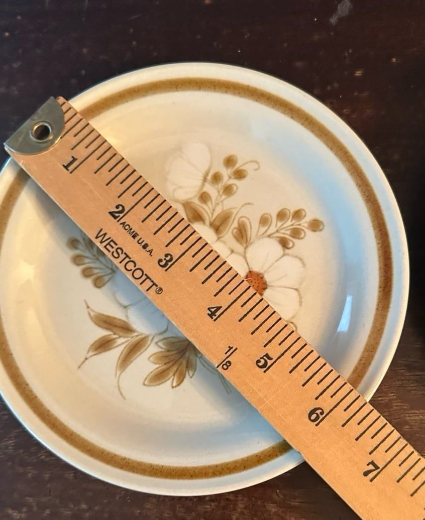 Vintage Mountain Wood Collection Stoneware Plates 3 (2 sizes) cottage curated 2