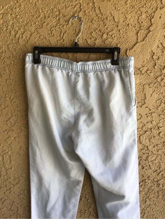 Mambo Jogger Pants Women’s Size 8 Light Blue Elastic Waist Casual Denim 7