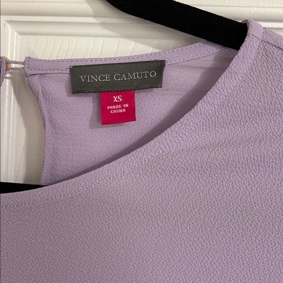 Vince Camuto Lilac Textured Blouse 2