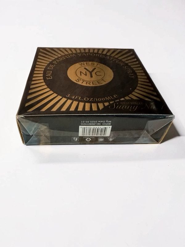 NYC West Street EDP for Men – Fresh Aquatic & Green Scent– 100ml/3.4 Fl Oz 3