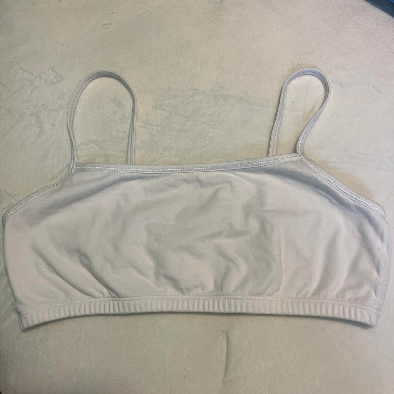 Hanes Cotton Spaghetti Strap Sports Bra 1