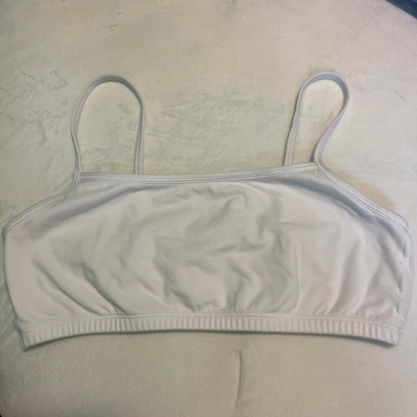 Hanes Cotton Spaghetti Strap Sports Bra
