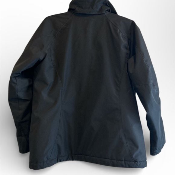 Lands' End Women’s Performance Puffer Jacket Black Size MP 10-12 5