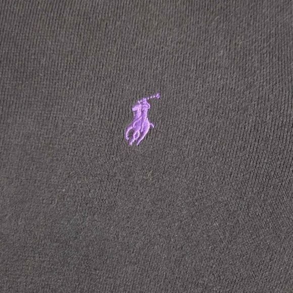 Ralph Lauren Black Crewneck Sweater with Pony Emblem. $138 Online (See Pic) 3