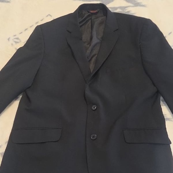 Linea Uomo Blazer w/ snake skin style interior. $260 At Men's Wearhous (see pic)