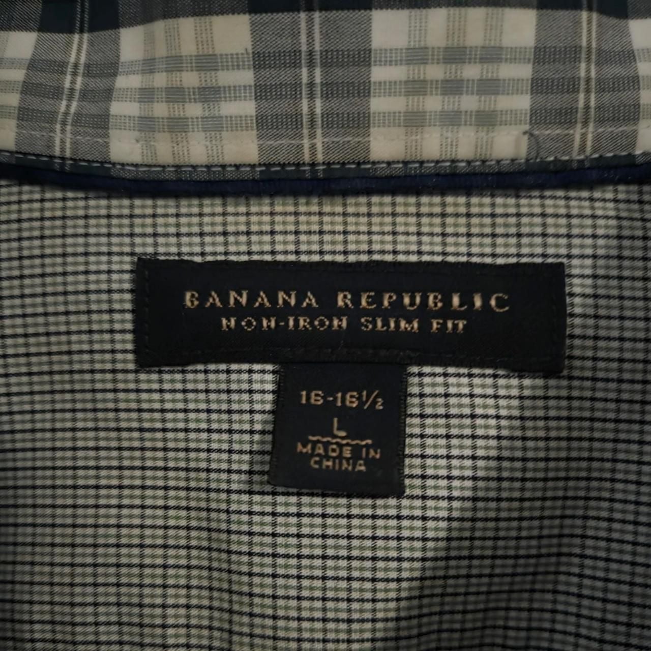 Banana Republic Non-Iron Slim Fit Plaid Shirt 5